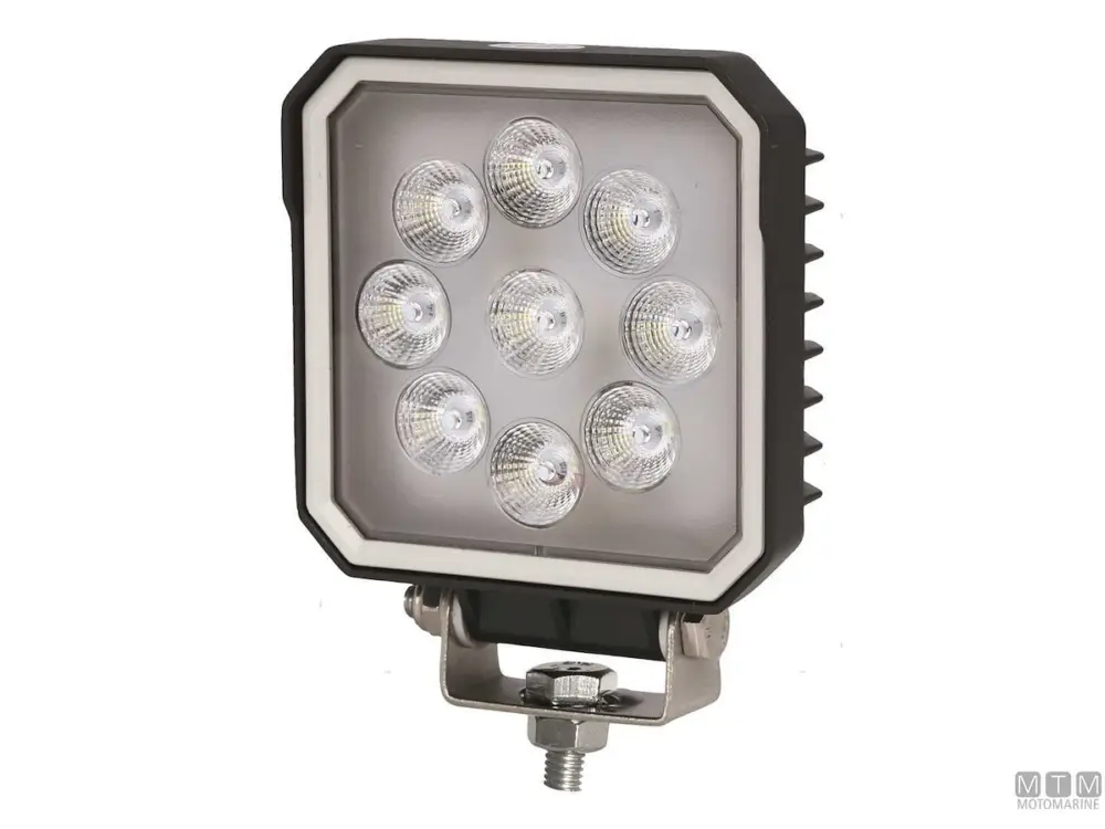 FARO LED DA COPERTA SU STAFFA 108X135MM Offerta Lampo