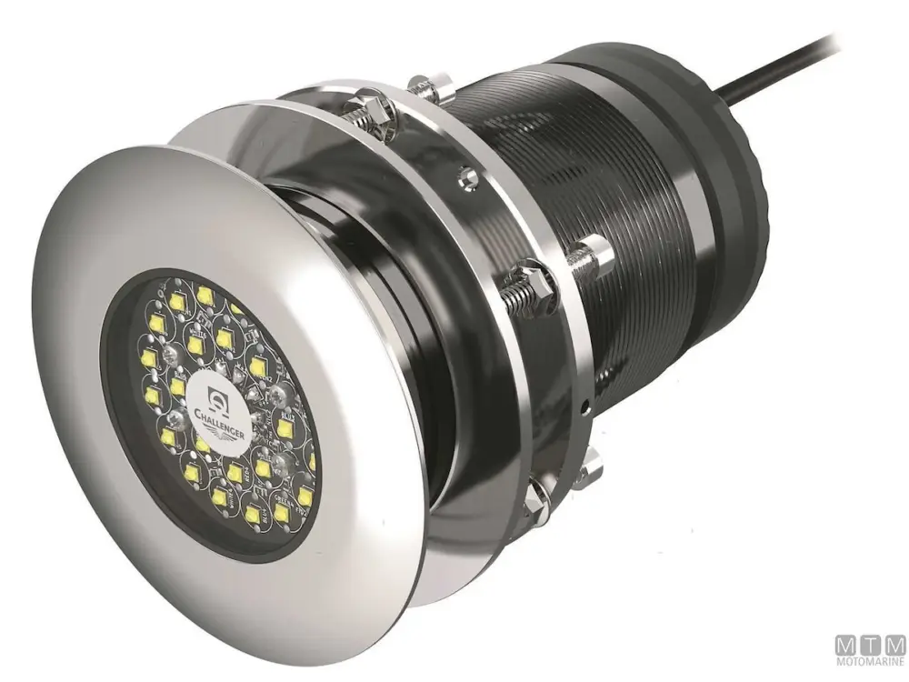 FARO SUBACQUEO LED BICOLORE QUICK CHALLENGER THI 80W Prezzo Conveniente