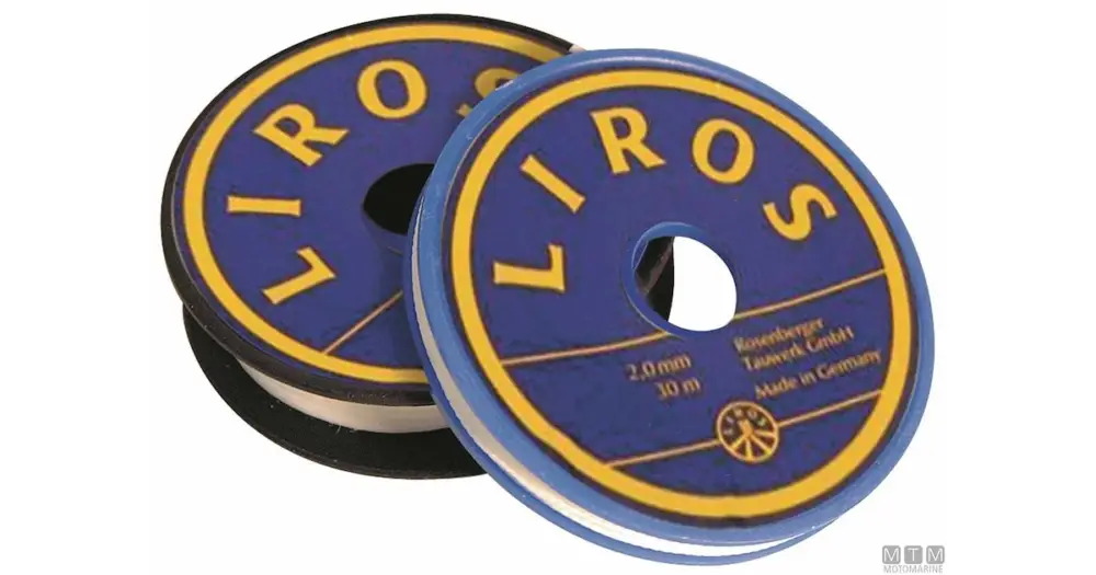 FILO PER IMPIOMBATURE BIANCO IN POLIESTERE PARAFFINATO D1.5MM 20M Sconto