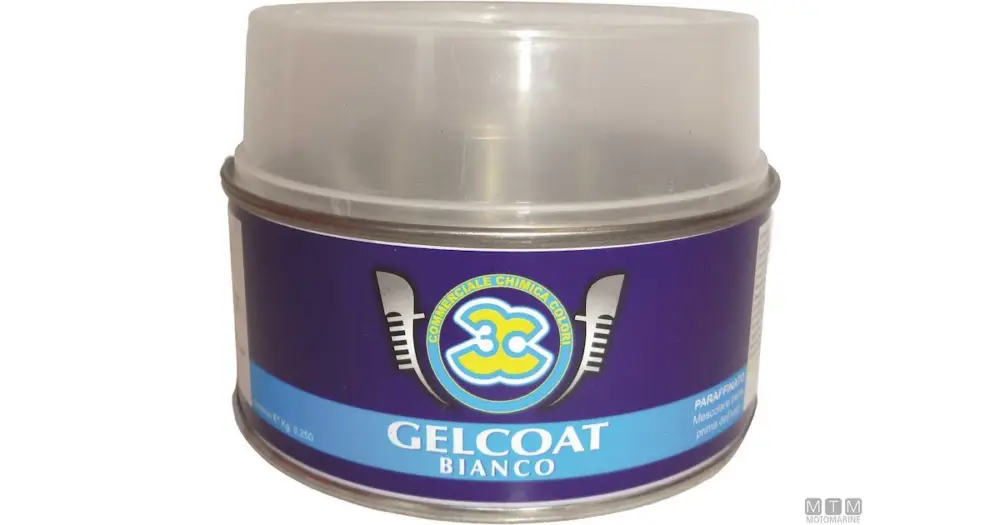 GELCOAT 3C BIANCO CON PARAFFINA 0,25KG Prezzo Scontato