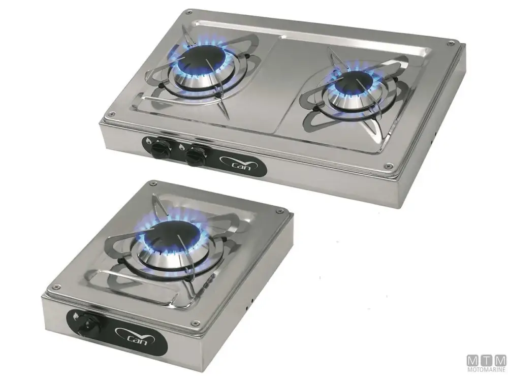 FORNELLO A GAS 1 FUOCO CAN HOTTY INOX 18/8 Prezzo Di Fabbrica