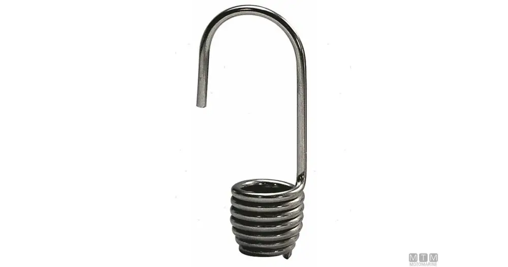Ultimissimo Modello GANCETTO PER CORDA ELASTICA D8MM ACCIAIO INOX