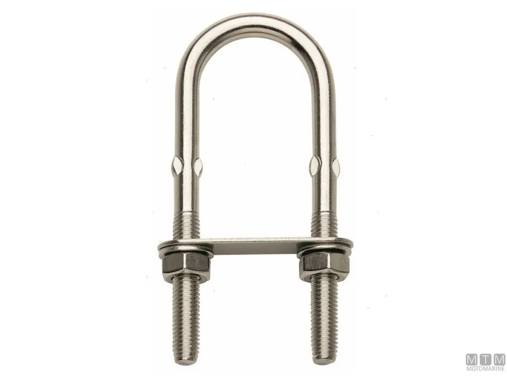 CAVALLOTTO CON TONDINO PIZZICATO D10MM ACCIAIO INOX 316 Offerta Del Giorno