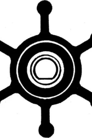 Di Tendenza GIRANTE IN NITRILE D45.2 DI8 H12.8 BF-6P