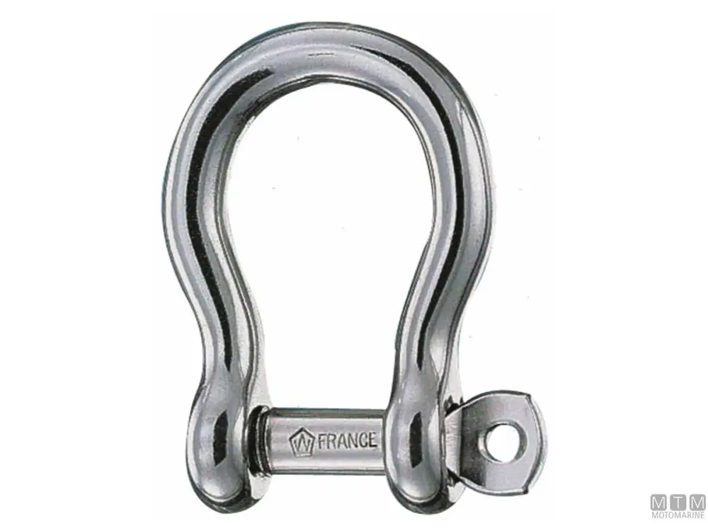 GRILLO OMEGA WICHARD D4MM ASSE IMPERDIBILE ACCIAIO INOX 316 Professionale