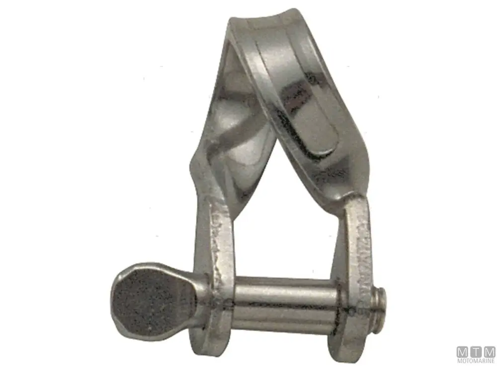 Offerta Lampo GRILLO TORTO D5MM L22MM ACCIAIO INOX 316 STAMPATO