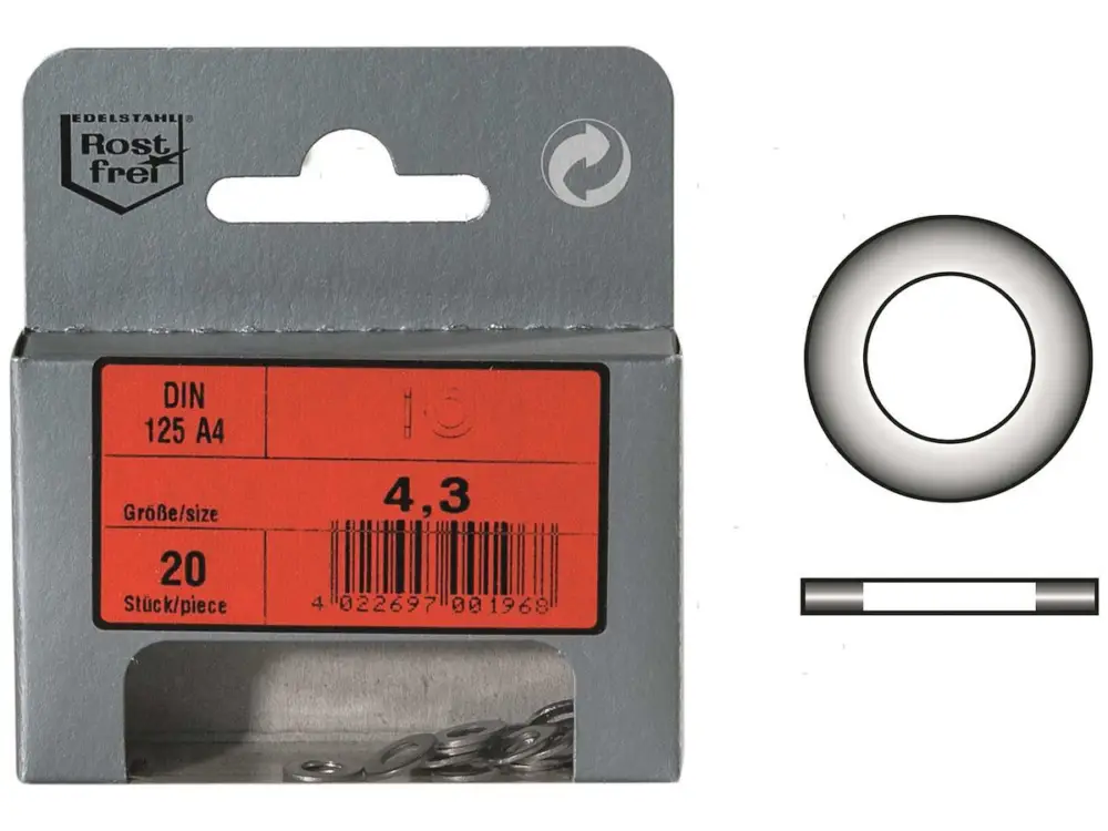 Compra Online Rondelle Piane DIN 125