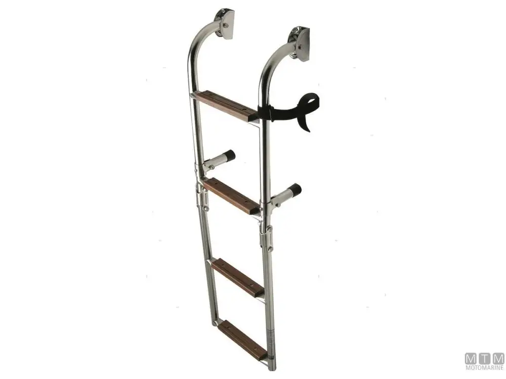 SCALETTA STD 3GR INOX/LEGNO Prezzo Di Fabbrica