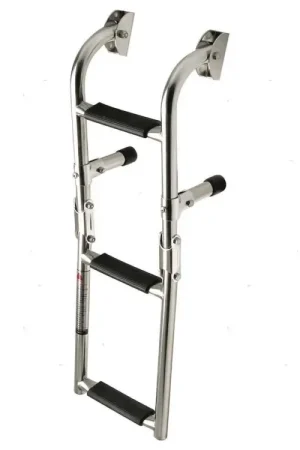 SCALETTA PIEGHEVOLE MINI A 3 GRADINI ACCIAIO INOX 316 Prezzo Conveniente