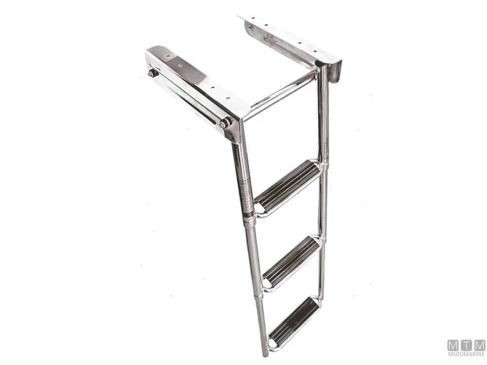 SCALETTA ESTRAIBILE COMFORT A 3 GRADINI ACCIAIO INOX 316 Offerta Limitata