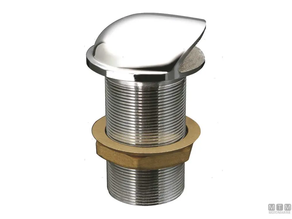 SCARICO A MARE COPERTO FILETTATO 3/8" OTTONE CROMATO Compra Online