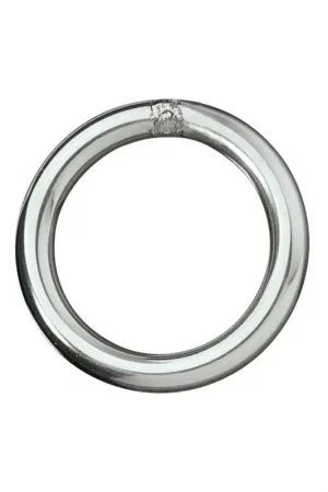 Ultima Occasione Anello Chiuso in Acciaio Inox Ronstan - Diametro Interno 38mm, Filo 6mm, Carico di Lavoro 650kg, Carico di Rottura 3000kg, Peso 40g per Nautica e Vela