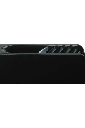 Offerta Lampo Verticale Chiuso con Guida per Cima 6/12mm ClamCleat in Nylon Nero - Accessorio Nautico di Qualità