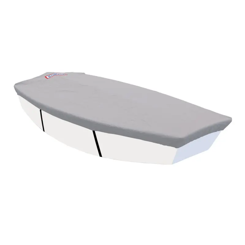 Ultimissimo Modello Telo Copribarca Superiore Optiparts per OPTIMIST - PVC Elasticizzato Resistente ai Raggi UV, Facile da Fissare, Colore Grigio Chiaro