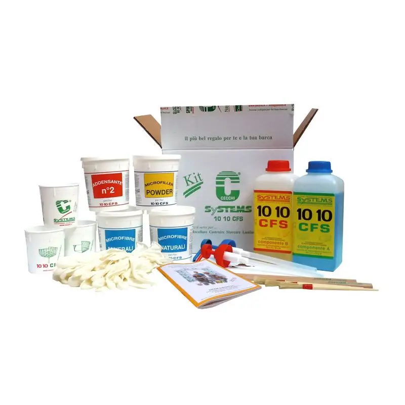 Kit di Riparazione C-Systems 10 10 CFS di Cecchi Gustavo - Resina, Additivi e Accessori per Barche e Interventi di Riparazione Domestici Nuova Collezione