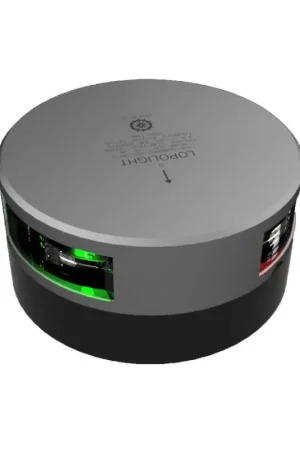 Sconto Lopolight Combinata di Prua Orizzontale - 1 mn - Luce Rotonda 112,5°/112,5° Verde/Rosso per Barche fino a 12 m - Alta Luminosità, Basso Consumo, Impermeabile IP68+ - Durata 50.000 Ore