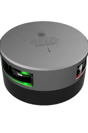 Combinata di Prua Orizzontale Lopolight - 2mn - Rotonda 112,5°/112,5° - Colore Verde/Rosso - Luce LED ad Alta Visibilità per Barche da 12 a 20 m, Consumo Ridotto e Durata Fino a 50.000 Ore Direttamente Dal Produttore