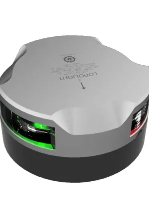 Bestseller Lopolight Tricolore Orizzontale 112,5°/112,5°/135° - Verde/Rosso/Bianco - Potenza 2,23W - Ø 92.5x28 mm - Per Imbarcazioni fino a 12 m - Luce LED ad Alta Efficienza - Impermeabile IP68+ - Alta Visibilità fino a 2 Miglia Nautiche