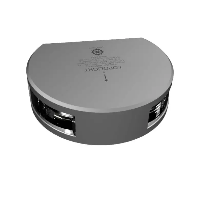 Acquista Ora Luce di Via Motore Verticale Lopolight 3 mn Semicerchio 225° Bianco - Potente e Resistente per Imbarcazioni Fino a 20 m, Tecnologia LED a Basso Consumo e Alta Durata.