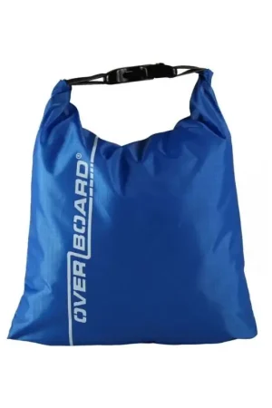 Busta idrorepellente OverBoard Dry Pouch da 1lt 15x11,5cm colore blu - Ideale per proteggere oggetti di valore in caso di maltempo, agganciabile alla cintura o allo zaino. Prezzo Scontato