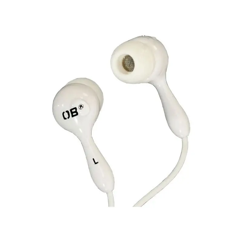 Auricolari impermeabili OverBoard bianchi - Audio di alta qualità fino a 6 metri di profondità, design ergonomico e compatibilità con lettori MP3 Direttamente Dal Produttore