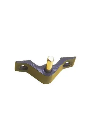 Agugliotto Maschio per Poppa a 2 Fori Seasure - Altezza 22mm, Foro Ø8mm, Alluminio con Perno in Acciaio, 55.5mm di Interasse Bestseller