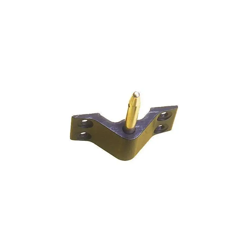 Ultimissimo Modello Agugliotto Maschio per Poppa Seasure a 4 Fori - Altezza 29mm, Foro Ø8mm in Alluminio con Perno in Acciaio