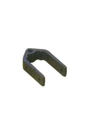 Saldi Agugliotto femmina per timone corto Seasure - larghezza 32mm, foro Ø8mm, in alluminio, peso 56gr, con 2 fori di fissaggio.