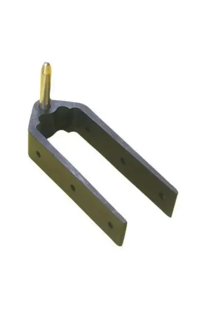 Agugliotto Maschio per Timone Tipo Lungo Seasure - Larghezza 32mm, Perno Ø8mm, Alluminio, 121gr, 3 Fori di Fissaggio Scelto Dai Clienti
