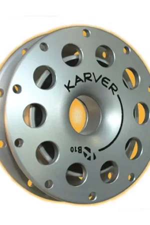 Esclusivo Bozzello Karver KB12 per scotta 12mm con puleggia a bassa frizione - Leggero, silenzioso e versatile per utilizzo intensivo, carico di lavoro 1.4t, peso 119g