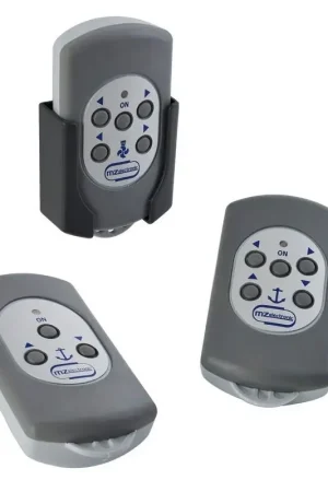 Kit Radiocomando Impermeabile MZ Electronic a 5 Tasti per Salpa Ancore e Thruster - Operatività Remota Fino a 40m e Galleggiante Fino a 1m - Soluzioni Nautiche Innovative Vendita Finale