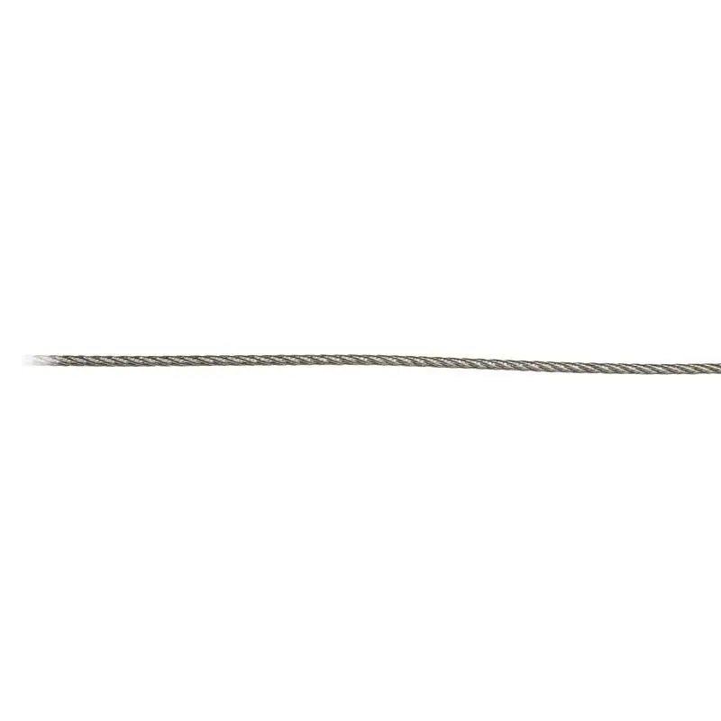 Cavo Inox Preformato e Lucidato 49 Fili 1,5 mm in Matassa da 100 m - Osculati Alta Qualità Garantita per Nautica e Vela Bestseller