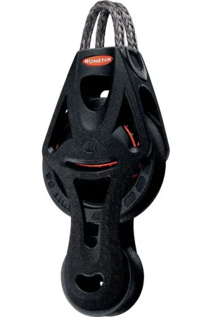 Bozzello Singolo a Violino Ronstan Serie 40 BB Orbit Block™ - Ultra Leggero e Resistente per Barche Sportive e Derive - Diametro Puleggia 40 + 22 mm, Carico Max 325 kg, Peso 47g Offerta Del Giorno