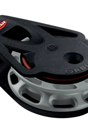 Bozzello Ratchet Automatico Ronstan Serie 40 RT Orbit Block™ - Rotazione Antioraria, Diametro Puleggia 40mm, Carico Massimo 175kg, Peso 36g per Imbarcazioni Sportive e Derive Spedizione Espresso