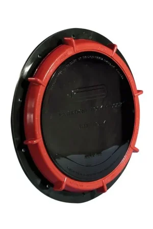 Botola Stagna Whale Henderson 236 mm Nera con Guarnizioni in Nitrile per Imbarcazioni di Salvataggio - Pressione Massima 0,46 kg/cm² - Nautica e Velisti Acquista Ora