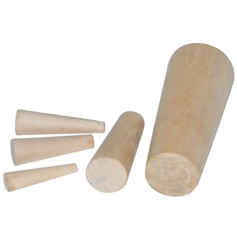 Offerta Speciale Coni in Legno Turafalle Osculati per Nautica e Barche - Serie da 10 Pezzi 8-38 mm per Riparazioni e Manutenzione