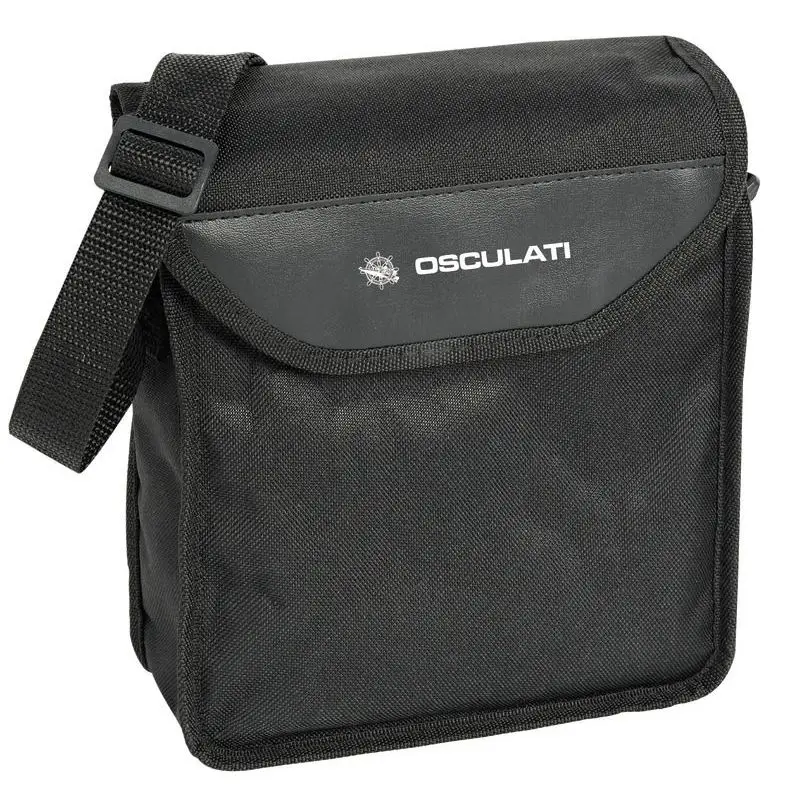 Promo Stagionale Binocolo Osculati Gommato 7 x 50 - Ottica Professionale Impermeabile con Rivestimento in Gomma, Lenti Anti Riflesso, Completo di Tracolla e Custodia