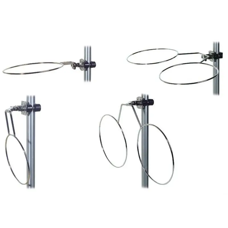 Saldi Portaparabordi Singolo 210 mm con Morsetto Regolabile per Tubo Ø 22/25 mm - Osculati, ideale per il montaggio su barche e imbarcazioni.