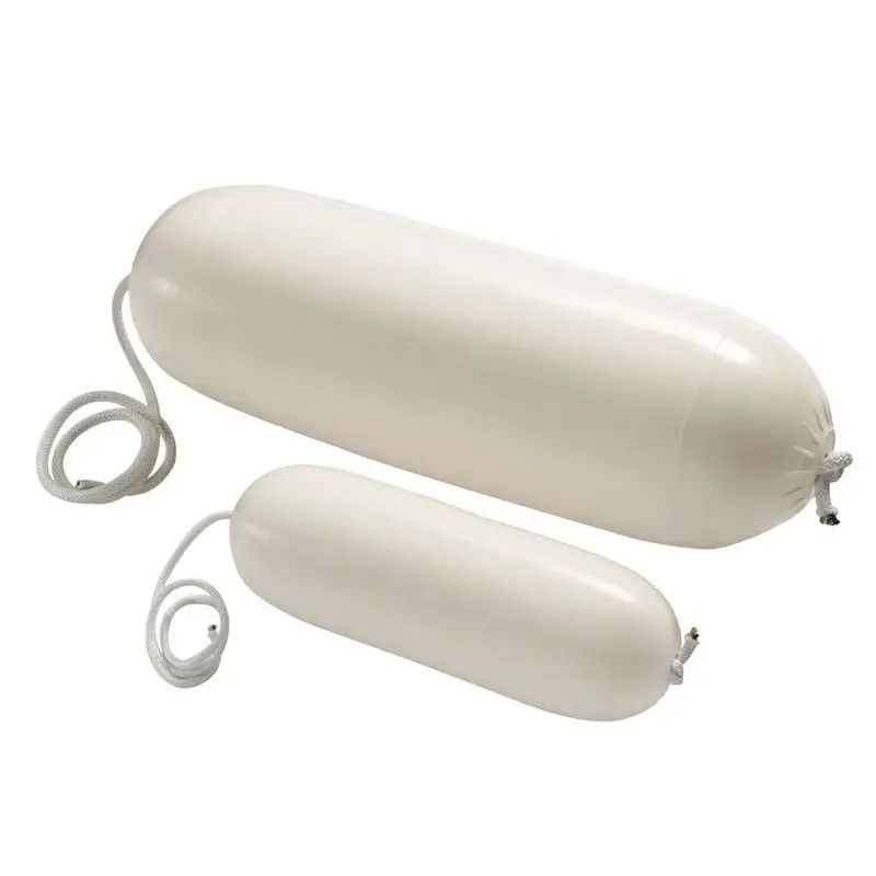 Parabordo Passante Osculati 12 x 36 cm con Valvola di Gonfiaggio in Nylon e Cima Passante - Ammortizzazione Ottimale per Vela e Nautica Occasione Imperdibile