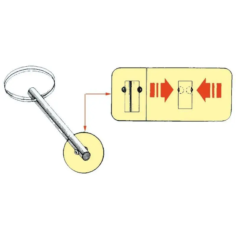 Novità Spinotto autobloccante inox 6x51 mm Osculati - Fissaggio rapido e sicuro per tendalini, scalette e boma nella nautica
