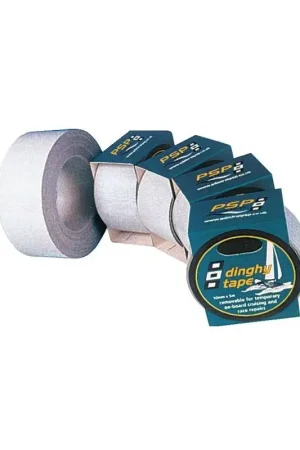 Nastro Adesivo Dinghy Tape Bianco PSP Marine Tapes - Autoadesivo e Resistente ai Raggi UV per Riparazioni Veloci nella Nautica senza Residui di Colla Promozione Esclusiva