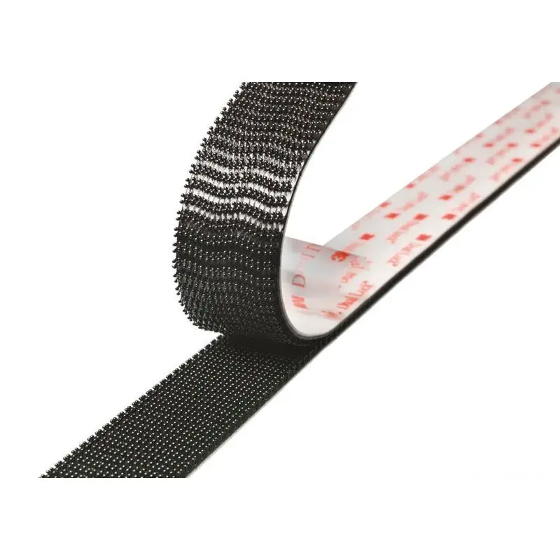 Spedizione Espresso Adesivo Dual Lock 250 Nero 3M per Fissaggi Nautici - Sistema di Fissaggio Ideale per Superfici Rigide e Flessibili con Densità 250/inch2