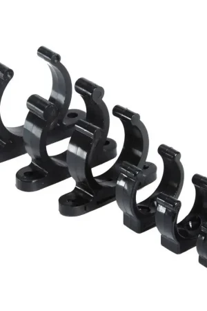 Clip Nera Plastica Pesante 45 mm - Fermaremi/Fermamanici Tipo Pesante per Vela e Nautica - Marca Lofrans' Ultime Pezzi