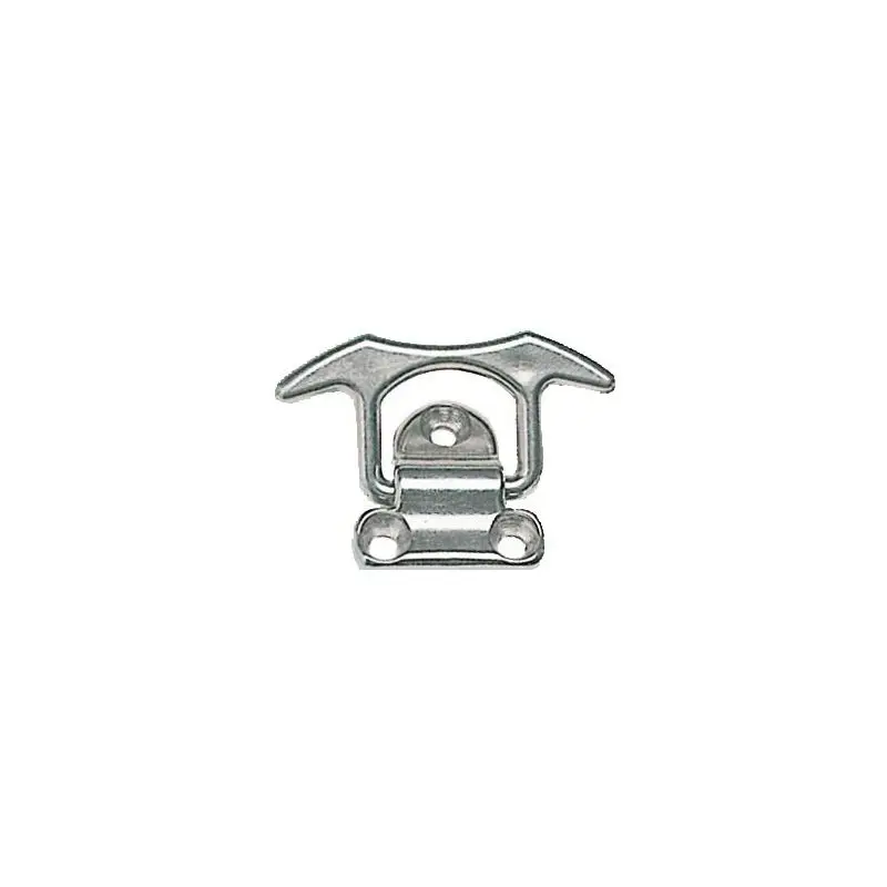 Prezzo Di Fabbrica Bitta abbattibile 48x49 mm in acciaio AISI 316 con guarnizione antivibrazioni