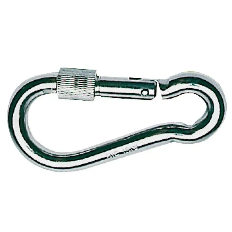 Moschettone Inox con Ghiera 100 mm Osculati in Acciaio Inox AISI 316 per Vela e Nautica Offerta