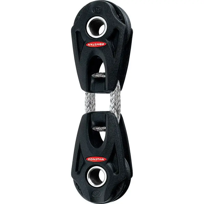 Scelto Dai Clienti Bozzello Singolo Ronstan Series 30 BB Orbit Block™ - 30mm, 300kg Carico Max, Ultra Leggero e Alte Prestazioni per Derive e Piccole Imbarcazioni