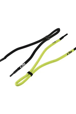 Consegna Rapida Cinturino Galleggiante per Occhiali Gill Marine - Misura Unica, Colori Nero e Giallo Fluorescente, Compatibile con Modelli Senza Cinturino