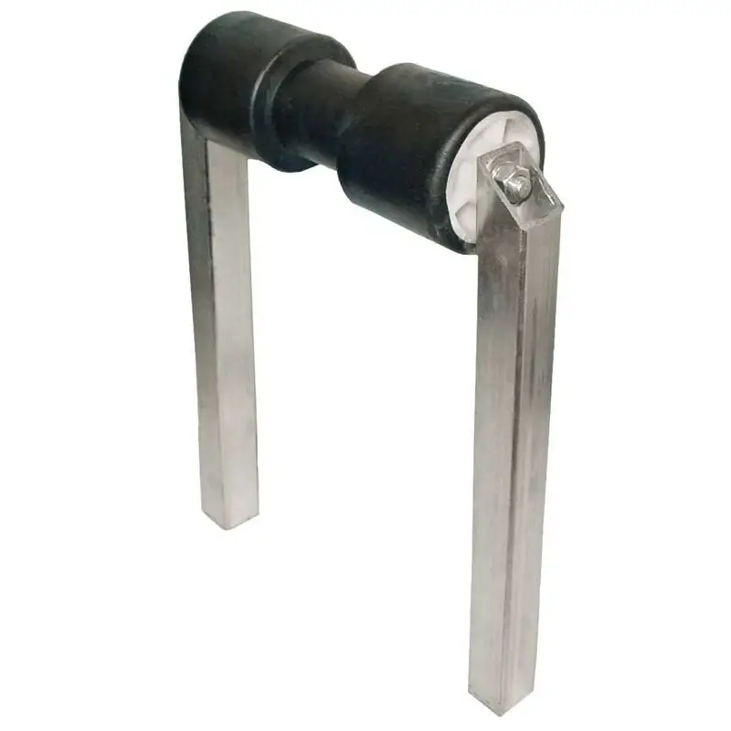 Rullo centrale grande per barche - tubo 30 x 30 mm - tipo fisso con doppio tubo - Osculati Prezzo Di Fabbrica