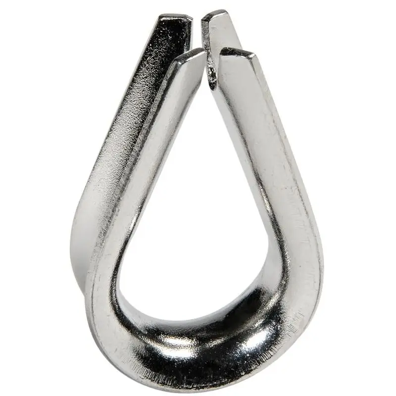 Subito Disponibile Redancia inox per cavi Ø 5 mm - Protezione allo sfregamento per impiombature a occhio su cavi tessili e inox