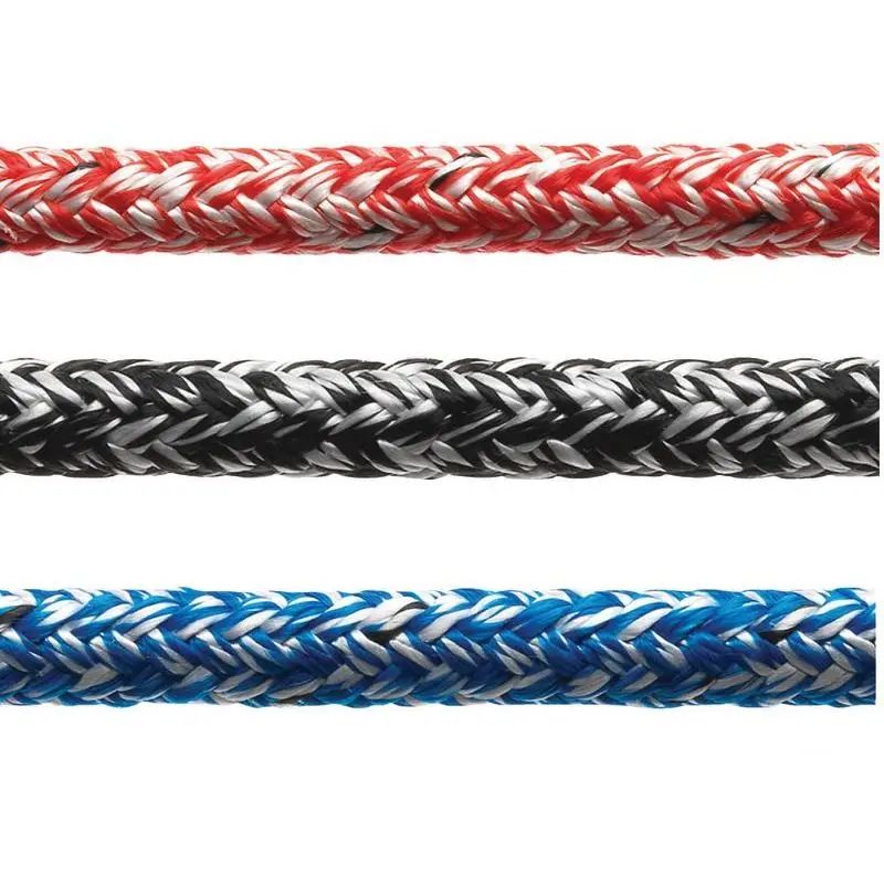Vendita Finale Treccia Marlow Excel Fusion 75 6 mm Rossa per scotte e spinnaker - Leggera, non assorbe acqua, non si allunga, facile da impiombare, anima Dyneema SK78, calza in polipropilene.